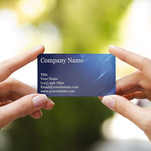 Caja de almacenamiento de impresión de alta resolución incluida galaxia azul al por mayor tarjeta de visita de buena calidad personalizada - Product Image 3