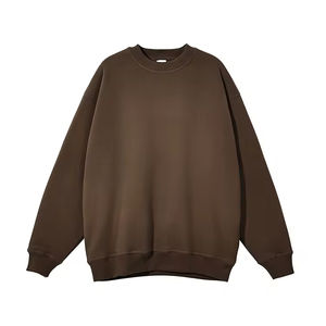 Sweat à capuche oversize de haute qualité pour femmes avec col rond, logo personnalisé, manches longues pour le printemps et l'hiver, streetwear - Product Image 6