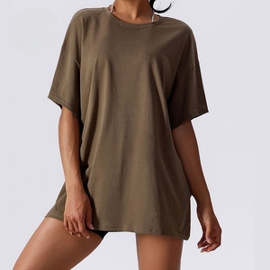 T-shirts vierges de haute qualité personnalisés avec logo sérigraphie 100% coton pour femmes - Product Image 2