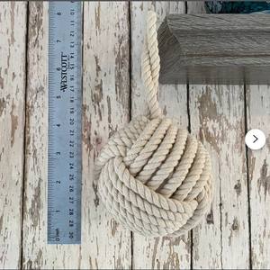 Cuerda de campana hecha a mano de algodón multicolor - Product Image 1