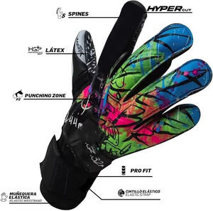 Gants de football professionnels Offre Spéciale Gants de gardien de but d'entraînement en latex respirant pour une utilisation en extérieur - Product Image 2