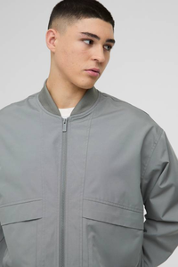 Veste bomber pour homme, vente chaude, coupe-vent, respirante, chaude, rembourrée, streetwear d'hiver - Product Image 3