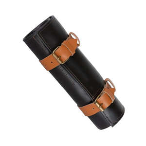 Chef profesional Premium cuero genuino 8 bolsillos Chef cuchillo bolsa Chef cuchillo rollo bolsa - Product Image 4