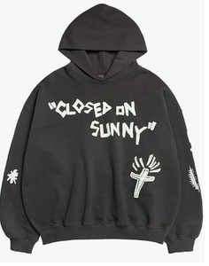 Lucky <b>I</b> <b>See</b> <b>Ghosts</b> KY West Men's Vintage Graphic Hip Hop Pullover <b>Hoodie</b> 100% Cotton Winter Heavyweight Eco-Friendly - Product Image 1