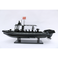 ZH1100 ICE Zodiac Milpro MODÈLE DE BATEAUX EN BOIS/MODÈLE DE BATEAUX À VOILE/ARTISANAT MAIN POUR LA DÉCORATION