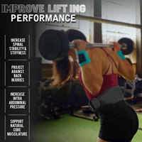 Ceinture de musculation réglable pour la salle de sport, l'entraînement de force et le soutien de la forme physique, conçue pour améliorer les performances