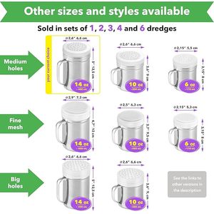 ชุดเครื่องปั่นเกลือและพริกไทยภาชนะบรรจุเครื่องเทศโลหะรีฟิลสำหรับร้านอาหารและห้องครัวในบ้าน - Product Image 3
