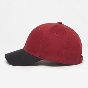 Gorra de Béisbol de 6 Paneles con Visera Roja y Negra, Unisex, Casual, al por Mayor, con Logotipo Personalizado, Alta Calidad, OEM, ODM, MOQ Bajo, Ajustable en la Parte Trasera - Product Image 2