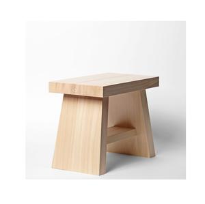 Tabouret d'appoint décoratif en bois avec structure en bois massif, idéal pour les comptoirs de cuisine, l'accès à la salle de bain, le rangement de la chambre et de la garde-manger - Product Image 4