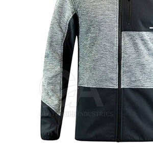 Sweat-shirt à capuche Softshell pour hommes coupe-vent imperméable Logo personnalisé disponible Sweat à capuche Softshell pour hommes - Product Image 6