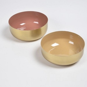 Manufacturer <strong>Supplier</strong> Metal <strong>Bowl</strong> for Home for Crock Food Serving Dinner Table Centerpiece Kitchenware for Parties - Product Image 4