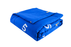 Couverture bleue de couette en microfibre imprimée personnalisée 100x130cm 150x200cm 200x220cm Blanc rafraîchissant et respirant pour une utilisation à domicile dans les hôtels - Product Image 3