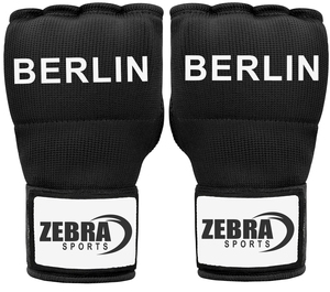 Envolturas rápidas de boxeo de cuero ligeras personalizadas con almohadilla de gel Guantes interiores Fight Academy Protección de muñeca - Product Image 4