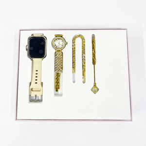 Montre connectée Sower A58 Plus avec bracelet serti de diamants pour femmes, étanche IP67, tracker d'activité, coffret cadeau - Product Image 3