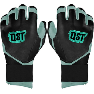 Gants de frappe de baseball en cuir antidérapants, logo et design personnalisés, qualité professionnelle, fabrication haut de gamme, cuir fendu - Product Image 4