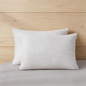 Housse de coussin en tissu tricoté Air Layer avec logo personnalisé, housse de coussin en bambou imperméable avec fermeture éclair - Product Image 4