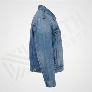 OEM Women Denim <b>Jean</b> Jacket Casual Outwear Fall Button <b>Up</b> Coat Oversize Ladies Fashion Trendy Streetwear Customized Color - Product Image 3