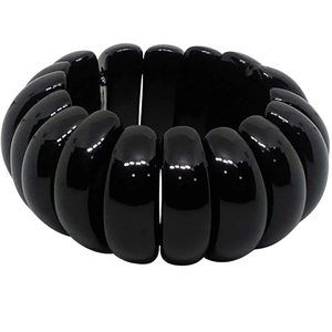 Bracelet de bijoux de mode en résine de couleur fabriquée à la main de qualité supérieure pour femmes d'Inde. - Product Image 1