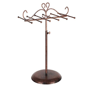 Présentoir à bijoux en métal moderne, élégant et minimaliste pour la décoration intérieure et la boutique de détail disponible au prix de gros - Product Image 6