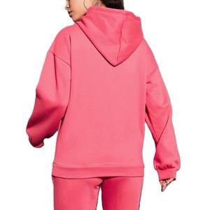 Personalizado de alta calidad logo pullover hoddies más tamaño de las mujeres sudaderas con capucha último diseño para las mujeres de Bangladesh - Product Image 6
