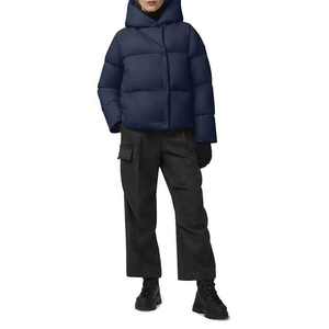 Chaquetas Acolchadas de Punto para Mujer al por Mayor, de Alta Calidad, Transpirables, Impermeables, con Estampado de Algodón, Logotipo Personalizado, para Invierno - Product Image 3