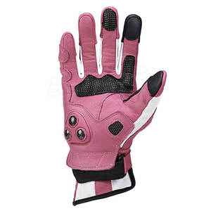 <b>Leather</b> Gloves for Men and Women Winter Riding Motorbikes With Fleece Thickening to Keep Warm Touch Screen - Product Image 2