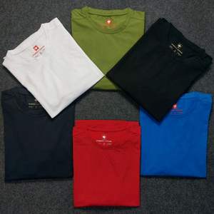 เสื้อยืดแขนยาวผ้าสแปนเด็กซ์5% ธรรมดาเข้ารูปสำหรับผู้ชายเนื้อผ้าฝ้าย95% ได้ดีที่สุด - Product Image 5