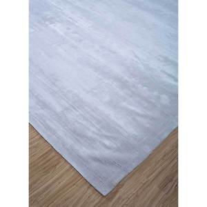 Alfombra de Viscosa Tejida a Mano Estilo Clásico de 10 mm Phpv-70, Color Gris Negro para el Hogar, Alfombra Rectangular de Color Sólido para Pasillo, Sala de Estar - Product Image 2