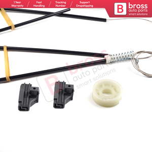 BWR57 Kit de réparation de lève-vitre porte avant gauche ou droite pour Lupo 6E1 6X1 Arosa 6H1 1998-2005 hayon 3 portes 6X0837461 - Product Image 2
