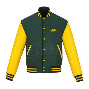 Veste d'hiver Letterman avec logo personnalisé à vendre Veste d'hiver Letterman à la mode nouveau design - Product Image 1