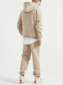 Logo personnalisé d'usine unisexe en vente chaude pantalon de survêtement en coton vierge avec poches latérales pour hommes - Product Image 5