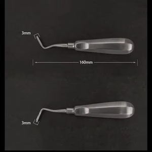 10 pièces Kit d'extraction de racine d'ascenseur dentaire Instruments orthodontiques pour l'enlèvement de desserrage des dents Instruments chirurgicaux de base des dents - Product Image 6