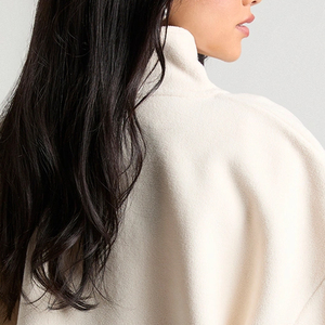 Sudadera de Mujer con Cuello Alto y Media Cremallera, Diseño Urbano Moderno, con Logotipo Personalizado y Mangas Completas, Precio de Fábrica para Compradores - Product Image 5