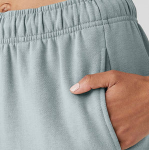 Pantalons de survêtement pour femmes, style ample, couleur unie, coupe ample, taille haute, pour un usage décontracté et sportif - Product Image 5