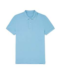 Chemise de golf pour homme en gros, coupe classique, anti-froissement, tricotée, imprimée, avec poche, confortable, respirante, viscose/coton - Product Image 1