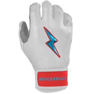 Gants de frappeur à manchette courte série Patriot en cuir Design unique Taux de gros Gants de frappeur de baseball Bruce Bolt - Product Image 2