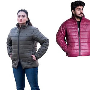 Chaqueta Corta Acolchada de Invierno para Mujer, Chaqueta de Cuero Sintético Negra, Parka Elegante con Cremallera, Abrigo Acolchado de Algodón, Estilo Punk - Product Image 1