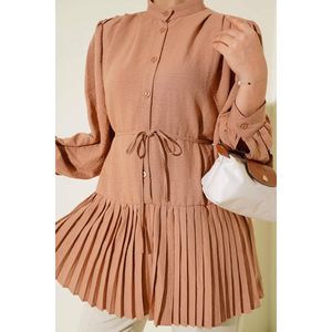 Tunique Plissée Latte - Product Image 1