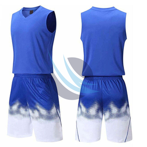 Uniforme de basket-ball en polyester de conception OEM pour hommes et femmes uniformes de basket-ball de sublimation personnalisés - Product Image 2