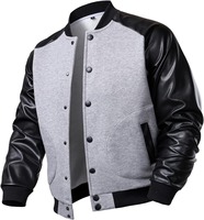 Veste de baseball sportive d'hiver pour homme, design exceptionnel, en toile imprimée personnalisée, avec capuche, logo frontal, respirante