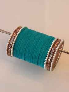 Colección de Bodas de moda ligera para mujer, conjuntos de Churiyan nupciales de alta calidad con brazaletes de calidad para mujer - Product Image 4