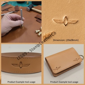 แสตมป์หนัง ankh อียิปต์ LT689 20x08มม. (11/14 "x 5/16") สำหรับงานหัตถกรรม - Product Image 1