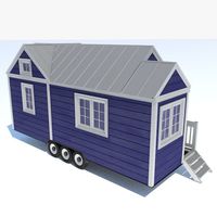 Maisonnette préfabriquée en acier galvanisé à montage rapide, alimentée à l'énergie solaire, écologique, légère, durable, installation rapide et facile