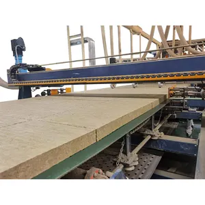 Continuous Fully Automatic Rock Mineral Wool Board Production Line For Insulation