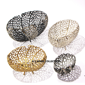 Tazón de Metal para Frutas de Diseño Maravilloso, Tazón para Servir Alimentos de Primera Calidad para Decoración del Hogar, Utensilios de Cocina Hechos a Mano y Duraderos - Product Image 5