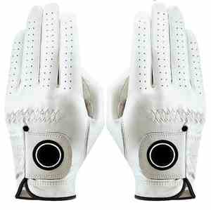 Gants de golf à gauche Gants de golf professionnels en cuir Cabretta en peau de mouton de qualité supérieure pour le sport en plein air - Product Image 1