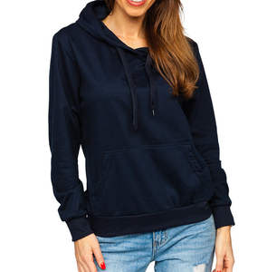 Sudaderas con Capucha Casuales de Invierno para Mujer, Colores Sólidos, Antibolitas, Transpirables, con Tie-Dye, Logotipo Frontal Personalizable - Product Image 1