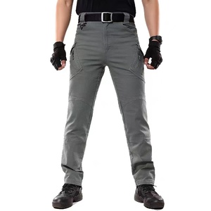 Pantalon cargo tactique en Cordura respirant, design Ripstop, devant plat, multi-poches, équipement d'opérations sur le terrain, rangement - Product Image 2