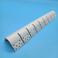 Profilé d'angle rond en PVC à finition lisse pour la protection des murs de construction