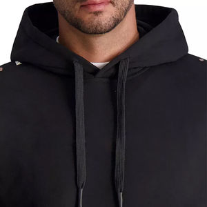 Sweat à capuche surdimensionné d'hiver respirant et lourd personnalisé pour hommes en coton épais à capuche meilleur design impression numérique pour hommes avec service OEM - Product Image 5